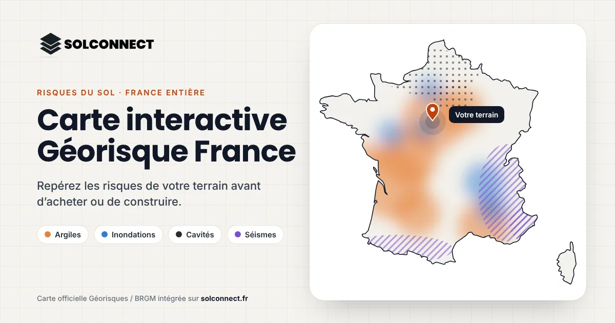 carte interactive Géorisque France