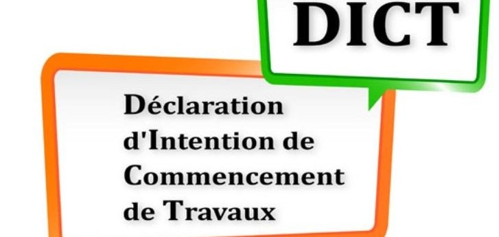 DICT-Déclaration d’Intention de Commencement des Travaux