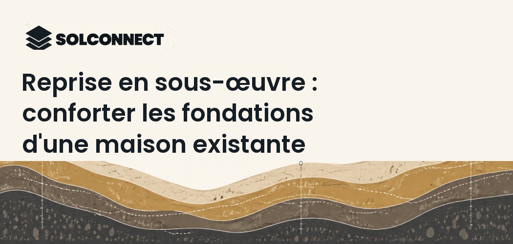 Reprise en sous-œuvre : conforter les fondations d'une maison existante