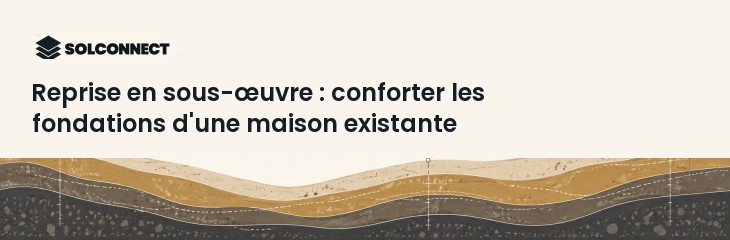 Reprise en sous-œuvre : conforter les fondations d'une maison existante
