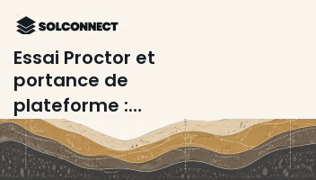 Essai Proctor et portance de plateforme : dimensionner une voirie ou une dalle